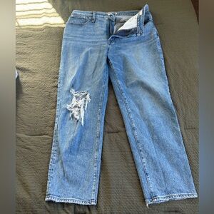 Madewell Jeans, perfect vintage straight jeans, TTS